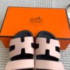 New Hermes Womens Chypre Rose Cancan Sandals