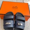 Hermes Men's Hermès Jackson Sandal H242949ZHI2395 Color Navy Size