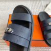 Hermes Men's Hermès Jackson Sandal H242949ZHI2395 Color Navy Size