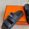 Hermes Men's Hermès Jackson Sandal H242949ZHI2395 Color Navy Size