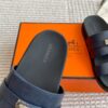 Hermes Men's Hermès Jackson Sandal H242949ZHI2395 Color Navy Size