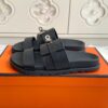 Hermes Men's Hermès Jackson SandalColor black