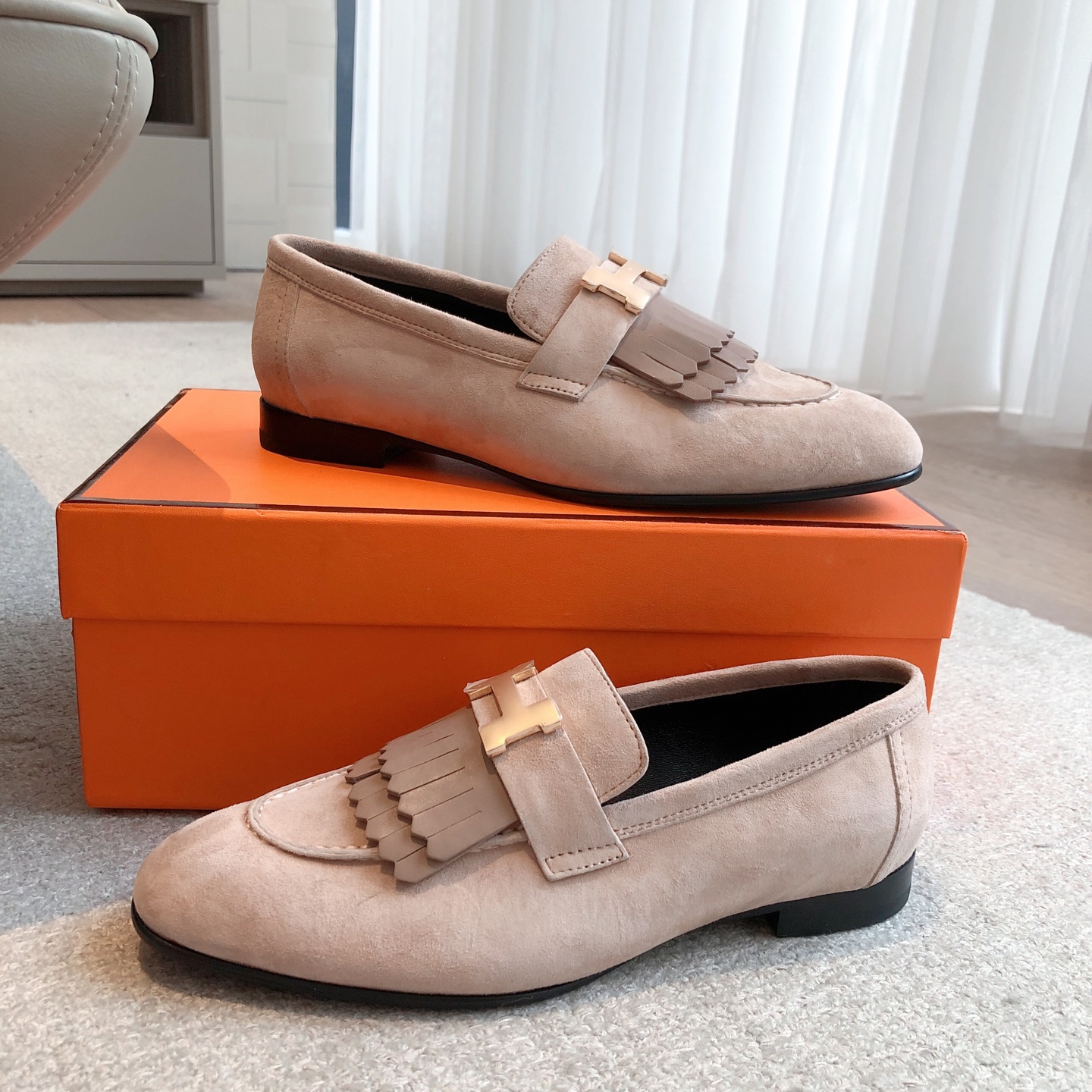 Hermès Royal Loafer – Beige