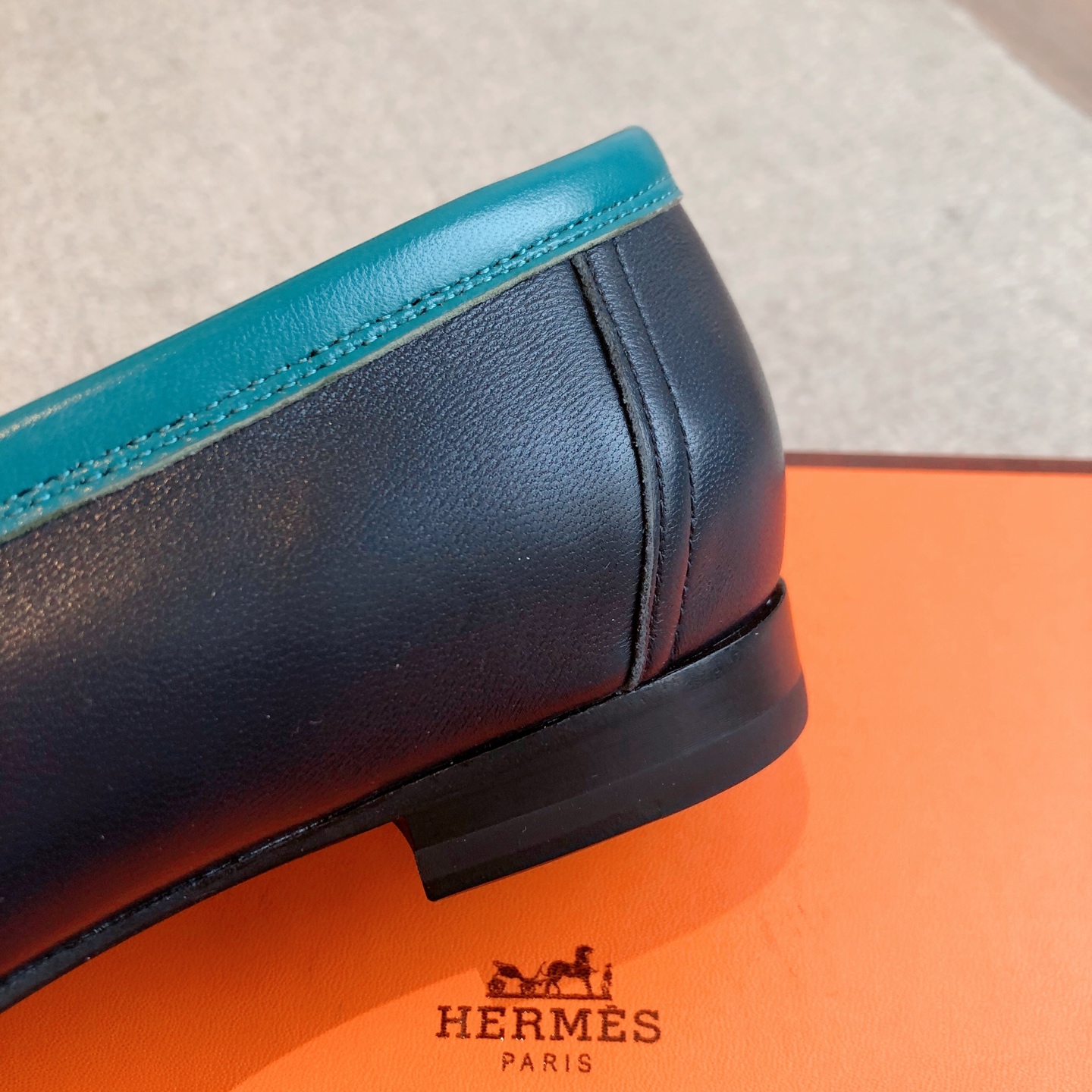 Hermes Royal Loafer 'Multicolore Marine' Women's Shoes