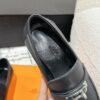 Hermes  Epsom Womens Destin Loafer  Black