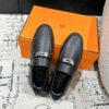 Hermes  Epsom Womens Destin Loafer  Black
