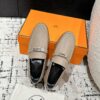 NIB HERMES Mocassin Veau Epsom Destin Loafer Size