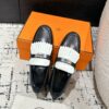 Hermès Destin Women’s Loafers Black & White Size