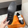 Hermès Destin Women’s Loafers Black & White Size