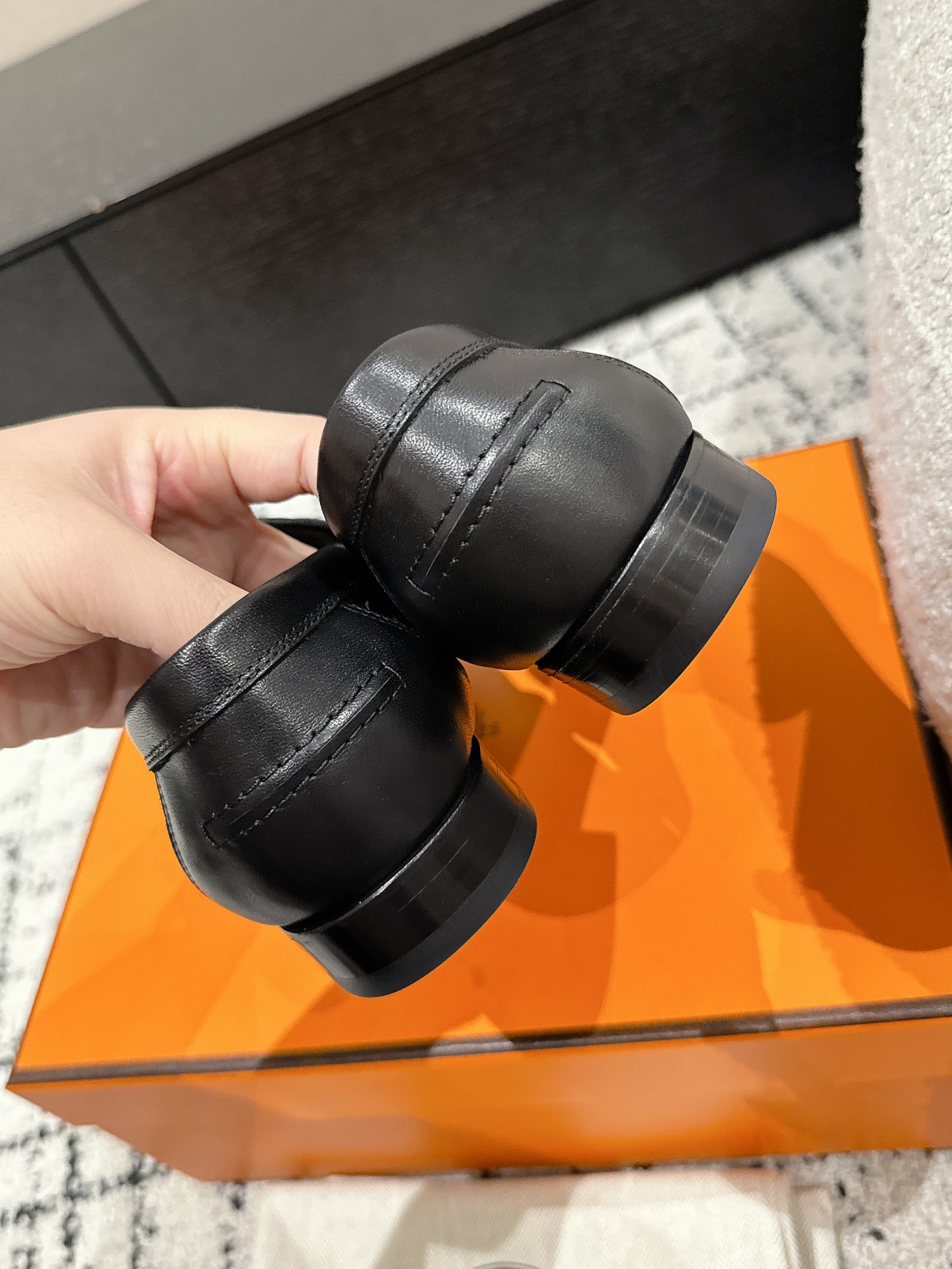 Hermès Destin loafer - Black | Hermès Finland