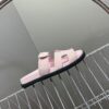 Hermes sandals Chypre Rose Porcelain Suede Size