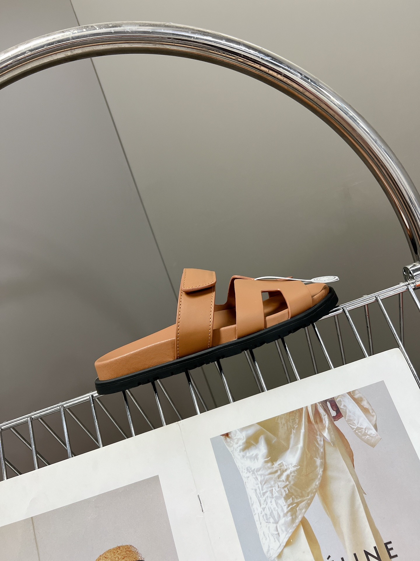 NEW in Box HERMÈS Naturel Calfskin Women's CHYPRE Sandals** CHOOSE YOUR SIZE