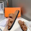 NEW in Box HERMÈS Naturel Calfskin Women's CHYPRE Sandals** CHOOSE YOUR SIZE