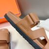 NEW in Box HERMÈS Naturel Calfskin Women's CHYPRE Sandals** CHOOSE YOUR SIZE