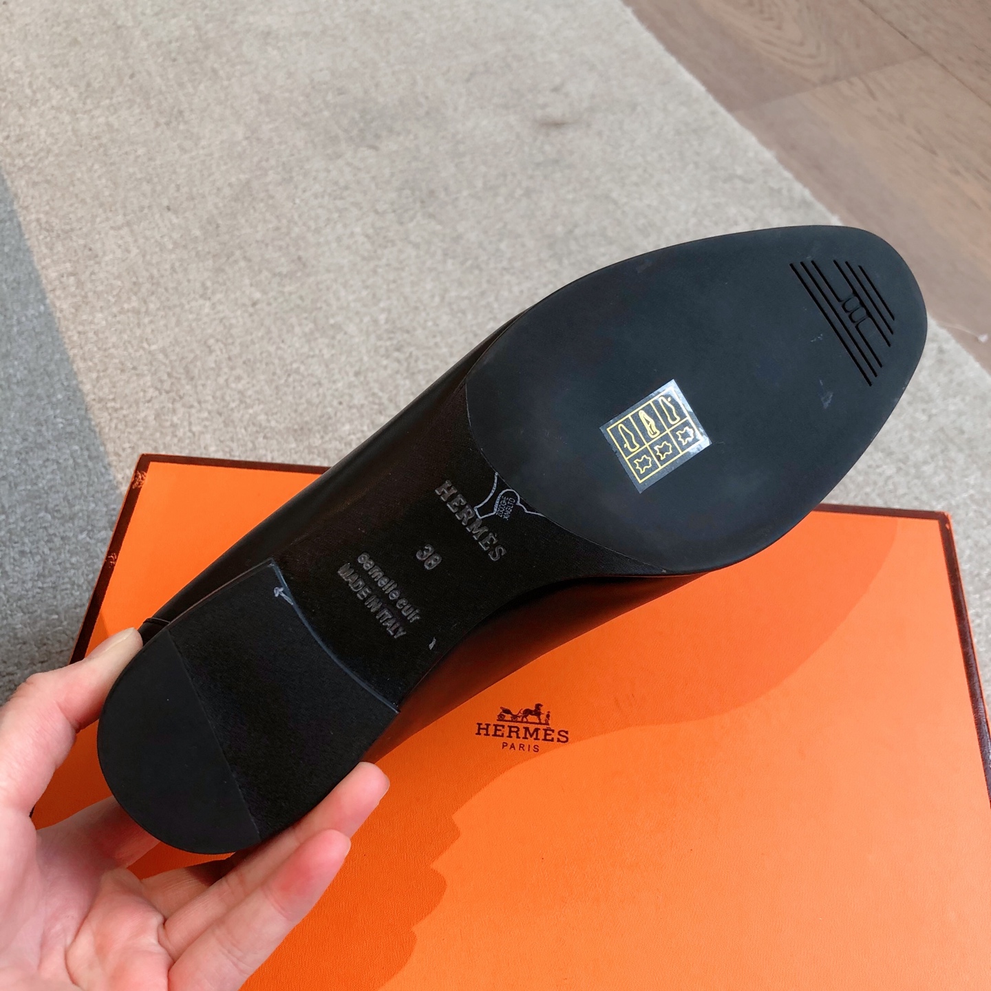 Hermes Women's Royal Loafers Leather