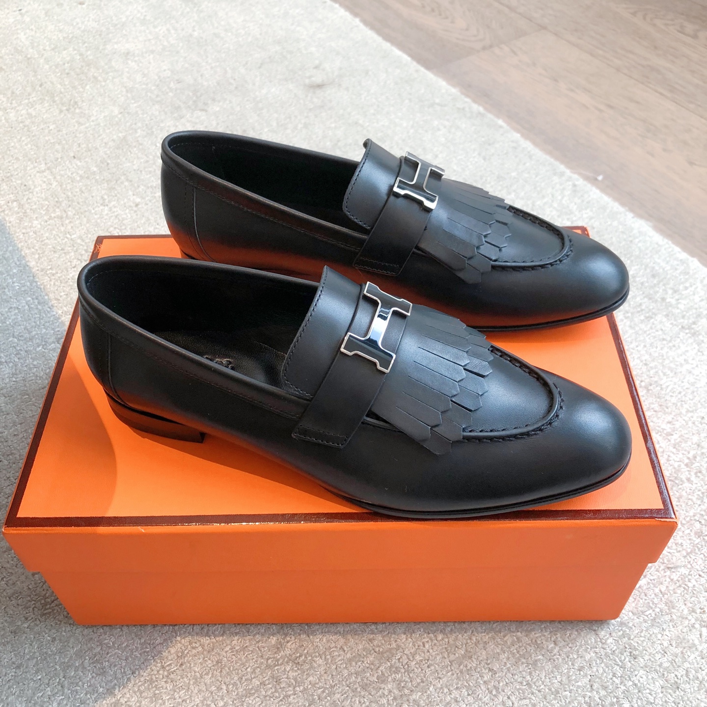 Hermes Women’s Royal Loafers Leather